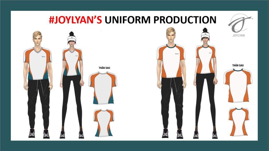 Joylyan's Designing & Manufacturing Uniform Procedure Joylyan Wear