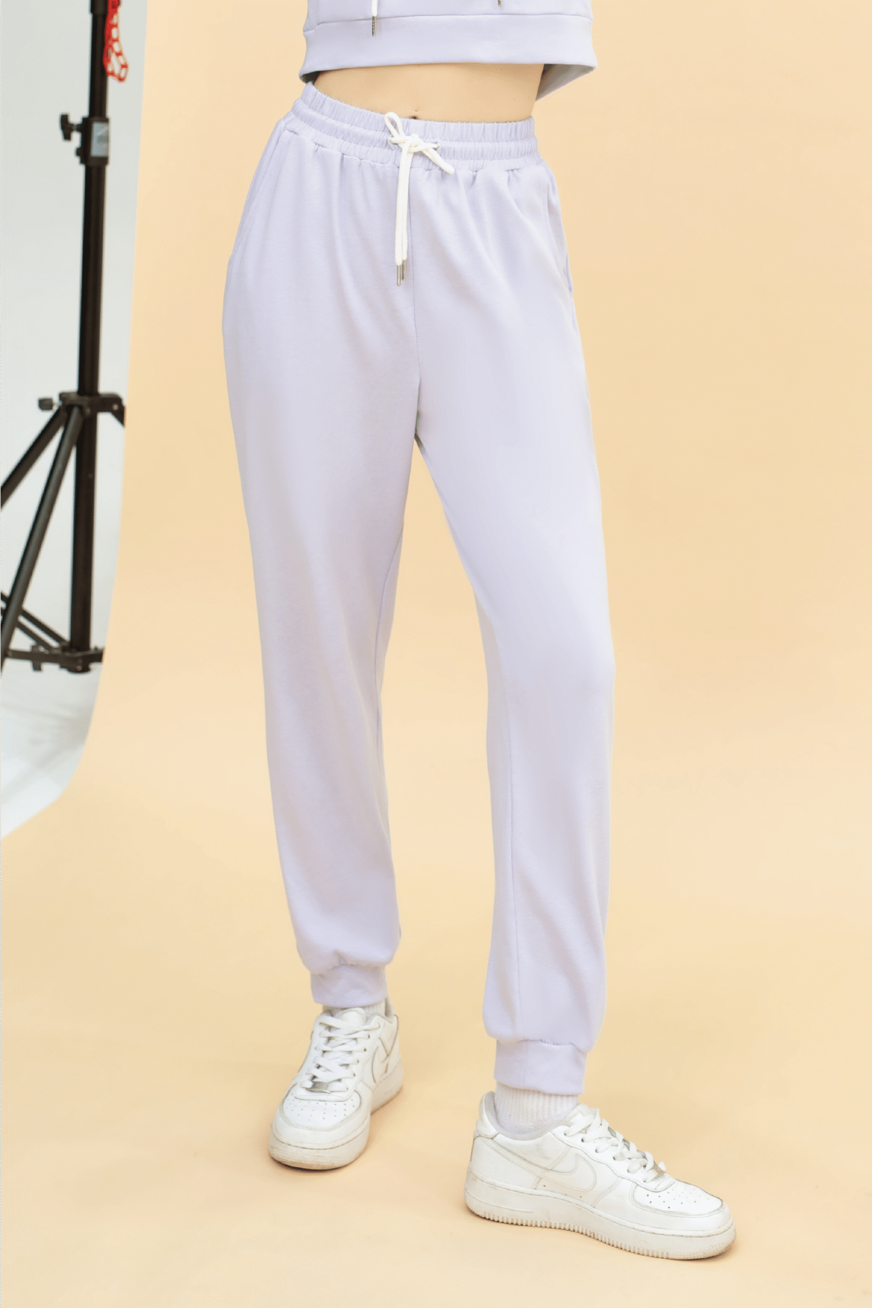 Quần Joggers Thể Thao Aboli (Phiên bản Tím Pastel).