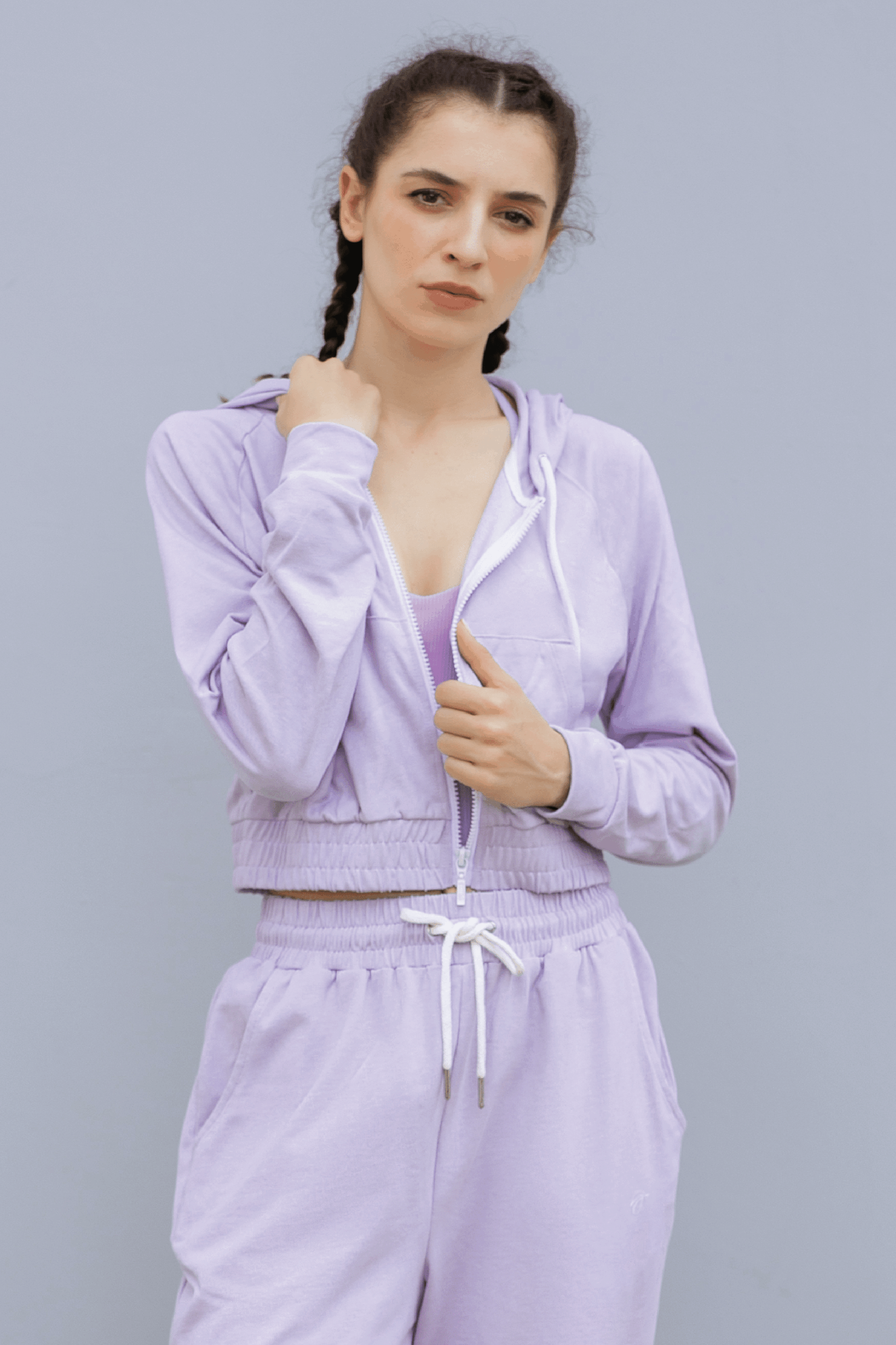 Alternative view of Jacket Milan – Áo Sportswear Nữ Form Rộng, Thoải Mái & Thời Trang | JOYLYAN SPORTSWEAR